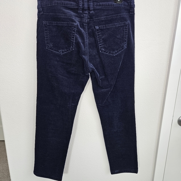 Kut from the Kloth Diana Skinny Dark Blue Corduroy Pants, Size 8P - Picture 8 of 11